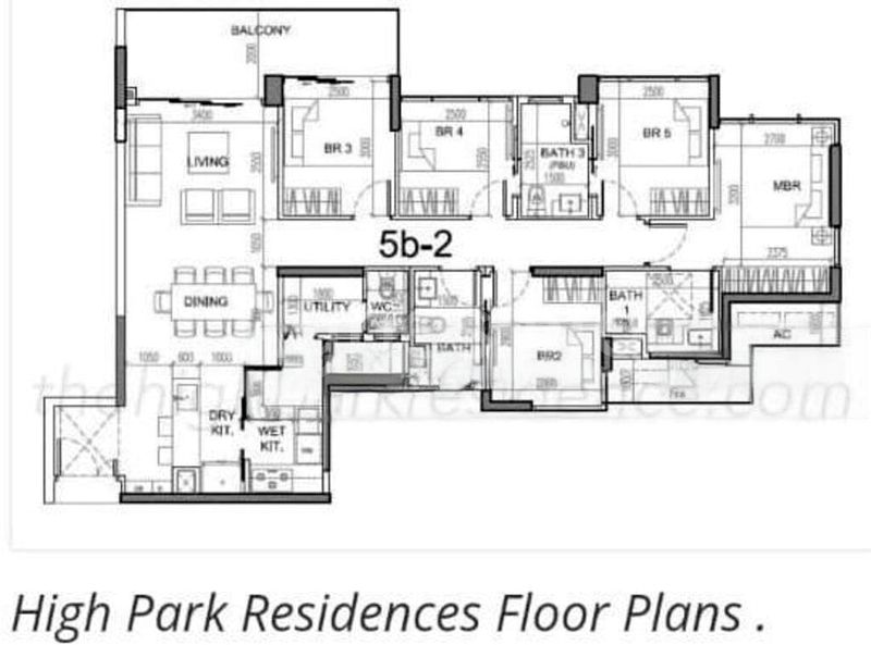 5 Bed Condo for Rent in  High Park Residences - Image 10